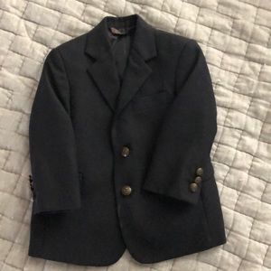 Boys Navy Blue Blazer Size 3T